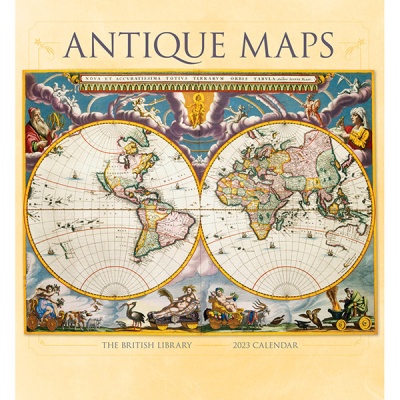 2023 캘린더 Antique Maps