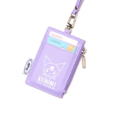 데이라이프 X 쿠로미 포카 클리어 카드 지갑 (퍼플)