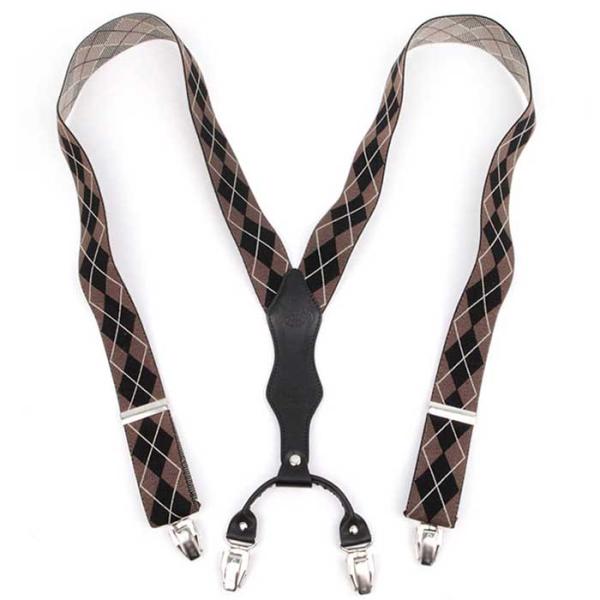 CLASSIC 브라운 suspenders CH1953430