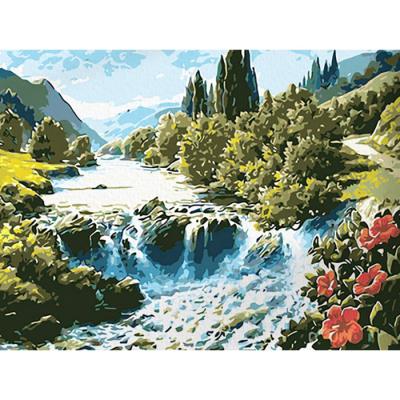 봄의 계곡 (캔버스) DIY명화그리기 40x50