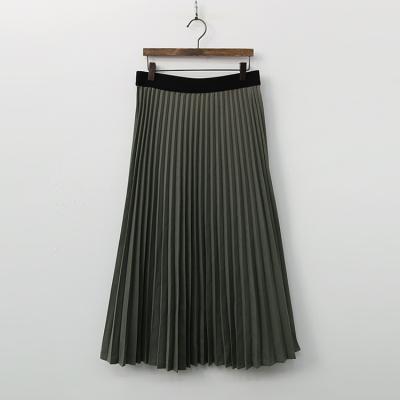 Helena Pleated Long Skirt