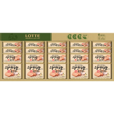 [롯데푸드]의성마늘 로스팜 1호 선물세트 명절 햄선물