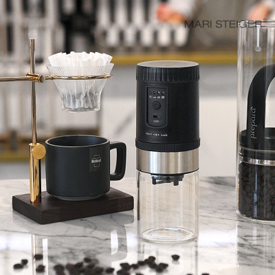 루미 충전식 전자동 커피 그라인더 블랙 B20