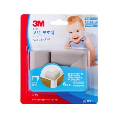 3M 다용도 코너 보호대(회색) 유아 안전용품