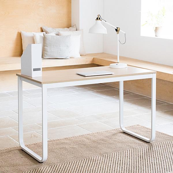 스틸프레임(라운드)테이블/책상/식탁(1200x600) HW051