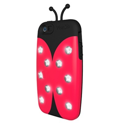 I Phone 5s ladybug (red)
