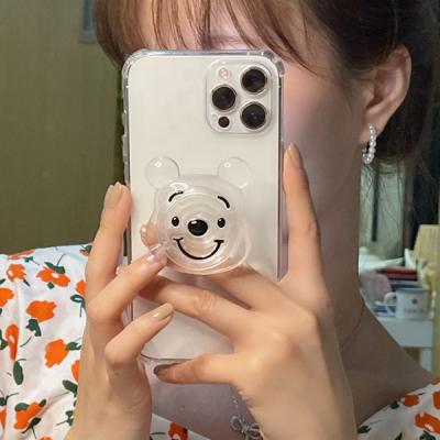 피푸 귀여운 곰돌이푸 투명 스마트톡 스마트톡