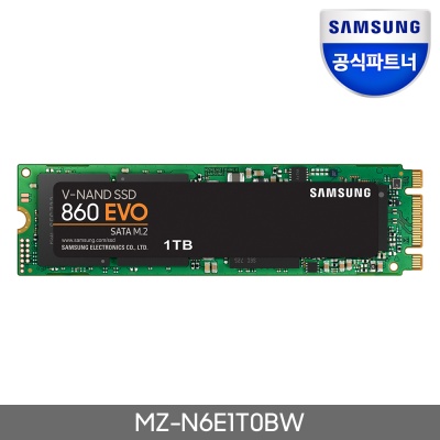 삼성전자 860 EVO M.2 SATA SSD 1TB MZ-N6E1T0BW - HOTTRACKS