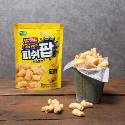 안주 스낵 피쉬팝 콘소메맛 40g x 8봉 (총 320g)