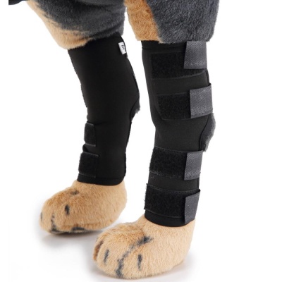 강아지 애완동물 무릎패드 다리 관절 보호대 한세트