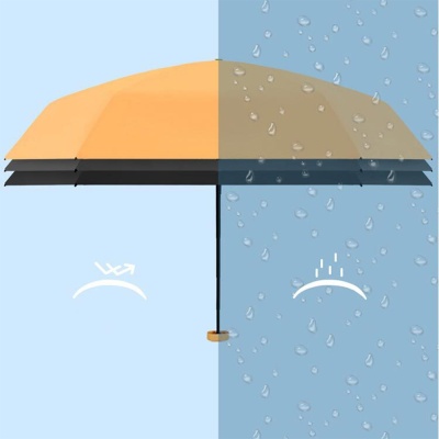 초미니 파스텔 양산 우산 포켓 케이스 uv 차단 우양산