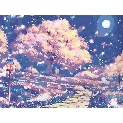 벚꽃의 추억 (캔버스) DIY명화그리기 40x50