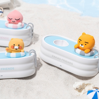 (품절임박) 카카오프렌즈 수영장 휴대용 선풍기