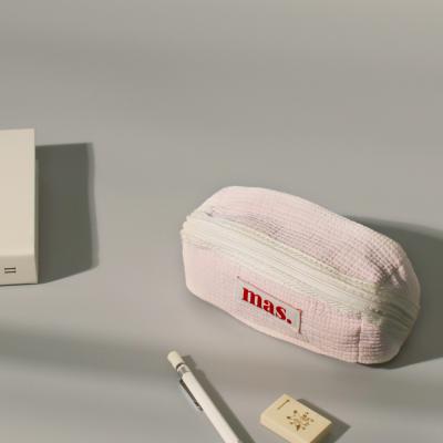 Hapoom pencil cosmetic pouch _ Baby pink