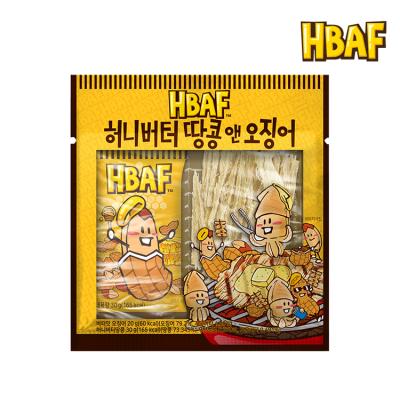[HBAF] 바프 허니버터 땅콩 앤 오징어 50g