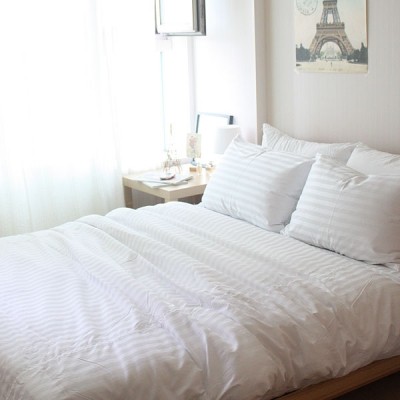 white hotel bedding set(Q)