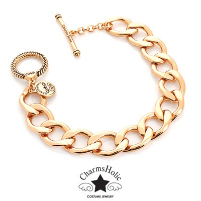 [참스홀릭] luxury gold bracelet ckb 103 참 전용 팔찌