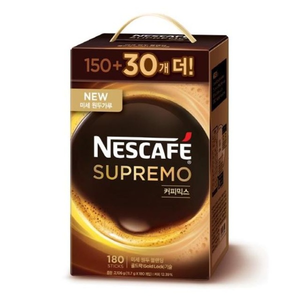 네스카페 수프리모 커피믹스 11.7gx 150+30T 네슬레