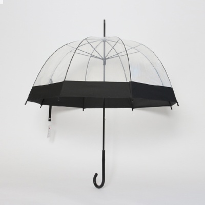 파라체이스 1005 여성 투명 아치형 수동 장우산