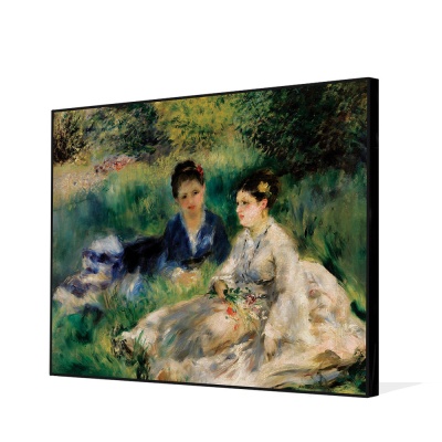 [더벨라] 르누아르 - 풀밭에 앉아 있는 젊은 여인들
