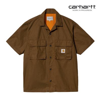 칼하트WIP S/S Wynton Shirt (Hamilton Brown) 셔츠