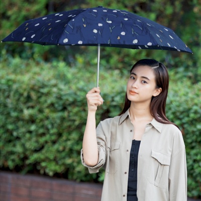 wpc우산 빈티지 튤립 미니 5단 양산 겸 우산 4719-172