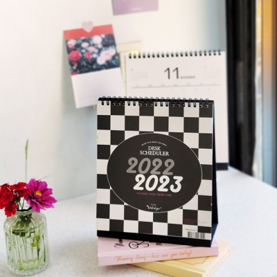 아이씨엘 데스크 캘린더 Checker board 2022-2023