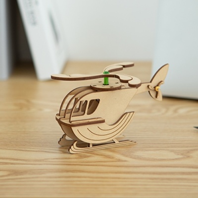 [흰수염고래 헬리콥터] DIY 어린이 코딩 조립 장난감