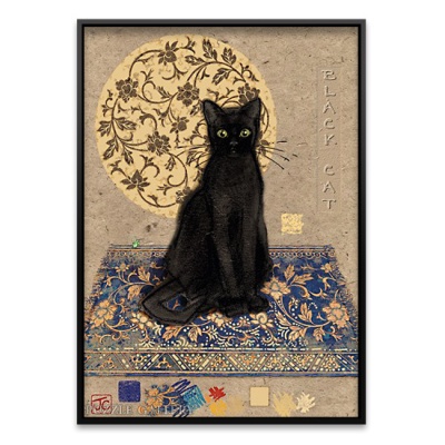 1000조각 직소퍼즐▶ 검은 고양이 (HE29719)