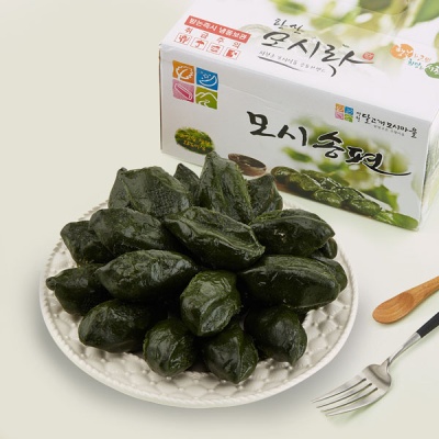 원조 한산 모시잎 찐 송편 선물박스 1.2kg/25개
