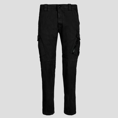 CP컴퍼니 Stretch Sateen Tapered Pants (BLACK)