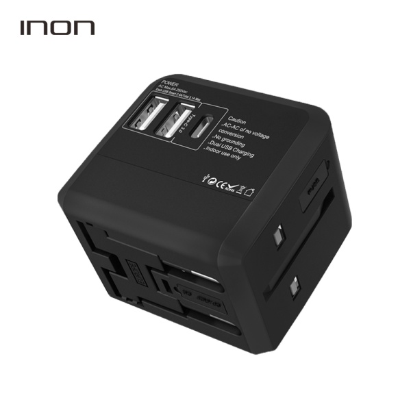 아이논 INON USB 3포트 해외 여행용 아답터 IN-TA310C