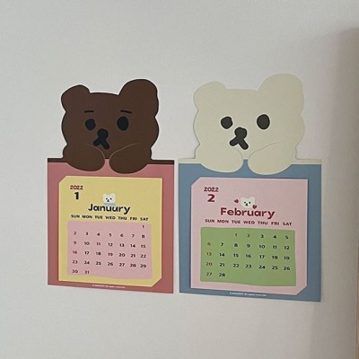2022 muffin&brownie calendar (poster)