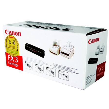 CANON(캐논) 토너 FX-3(FX3) / Black / FAX-L6000,L7000,L7070,L8000,L9090,L200,L240,L245,L350,L360