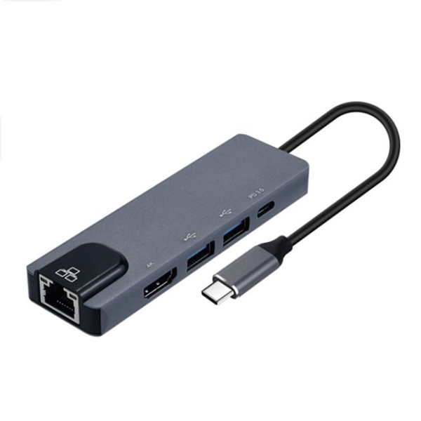 Coms USB C타입 멀티 허브 도킹스테이션 HDMI 이더넷