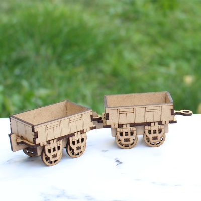3D입체퍼즐 나무퍼즐 증기기관차 짐칸 기차 만들기 수업 놀이키트 장난감 집콕놀이 취미