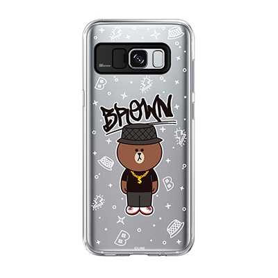 Galaxy S8 Plus BROWN SWAG Light UP Case