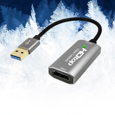 [탑라인에이치디]  HDMI 캡쳐보드 USB3.0 to HDMI 4K