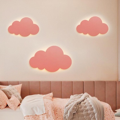 노르딕 라이트아트 침실 아크릴 구름 벽조명 인테리어조명
