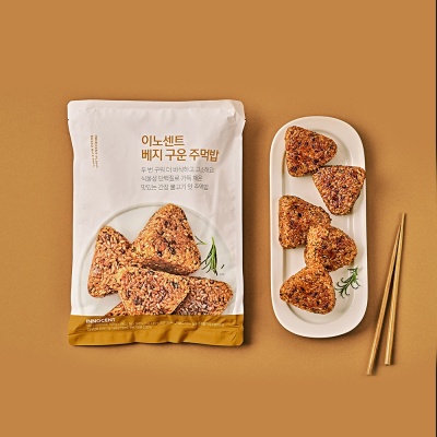 이노센트 베지 구운 주먹밥 간장불고기맛 1팩(5개입)