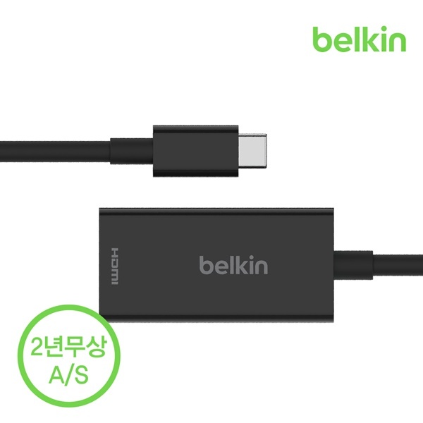 벨킨 USB-C to HDMI 2.1 암 어댑터 젠더 AVC013bt