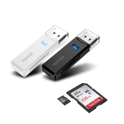 USB 3.0 블랙박스 SD 멀티 카드 리더기 YG-CR300 