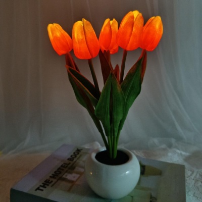 LED 튤립 무드등 꽃조명 플라워부케 램프