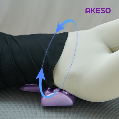 아케소 룸바냅 허리 스트레칭 척추 지압 운동 기구