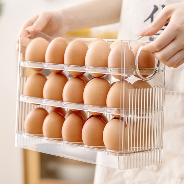 자동업 30구 계란케이스 (투명) 달걀 보관