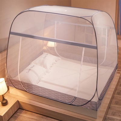 접이식 간편 원터치 폴딩 범퍼 침대 모기장 텐트