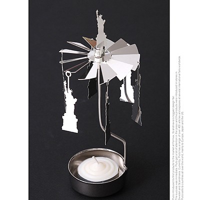 ROTARY CANDLE HOLDER STATUE OF LIBERTY[캔들홀더]