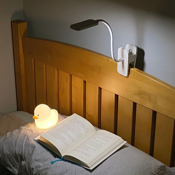 플랜룩스 무선 LED 집게스탠드 미니 침대 독서등