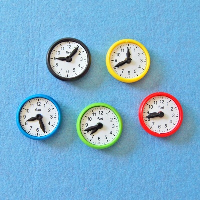 시계 모양 마그넷 자석(5개 1세트)