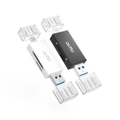 엑토 C타입 USB 3.2 듀얼 OTG 멀티 카드리더기 OTG-10